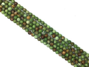 African Green Opal Round Beads 8Mm
