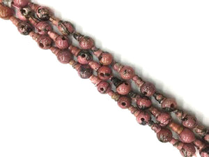 Rhodanite Guru Beads 10Mm
