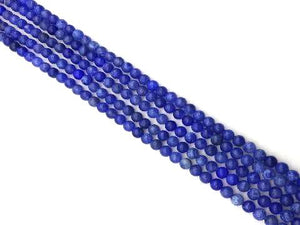 Dragon Agate Blue Round Beads 6Mm