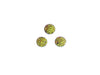 Shamballa Yellow Round Beads 6Mm