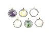 Natural Stones Pendant 30Mm
