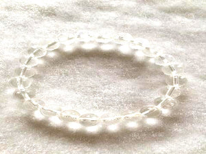 Crystal Quartz Bracelet 8Mm