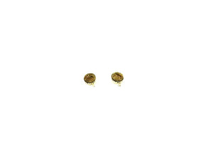 Agate Druzy Gold Earring A Pair 12Mm