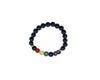 Black Onyx 7 Chakras Bracelet 6mm