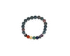 Bloodstone 7 Chakras Bracelet 6mm