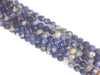 Matte Red Line Sodalite Round Beads 6Mm