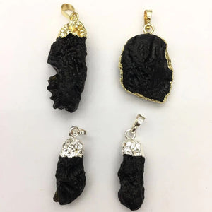 Tektite freeform Pendant 20-30mm