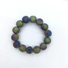 Rainbow Druzy Geo Bracelet 14mm
