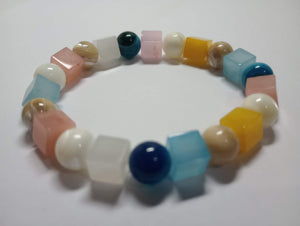 Magic cube gemstone bracelets 9