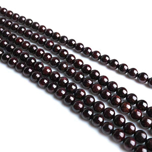 Garnet Round Beads 10Mm