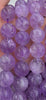 Cape amethyst A Grade round beads 14mm