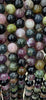 WATER MELON TOURMALINE G2 ROUND BEADS 10MM