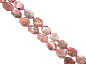 Rhodanite Faceted Free Form 20-40mm